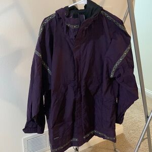 Vintage Wintergreen purple anorak.